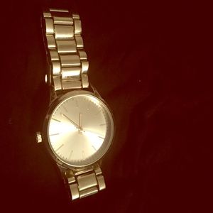Gold men’s watch